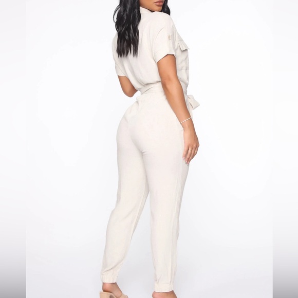 Fashion nova “problem free” utility jumpsuit. BRAND NEW WITH TAGS - Picture 5 of 5